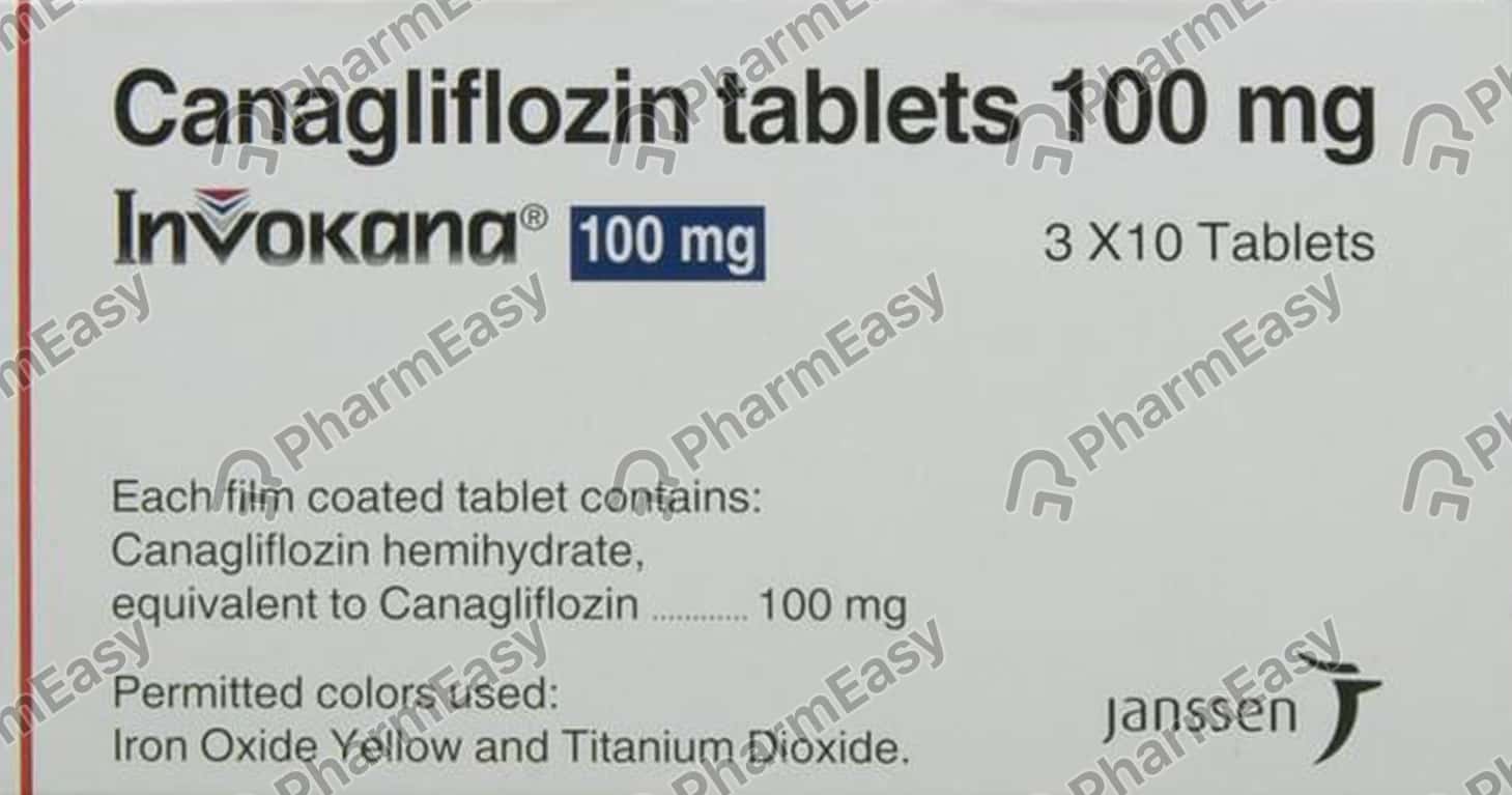 Canagliflozin 100mg Tablets