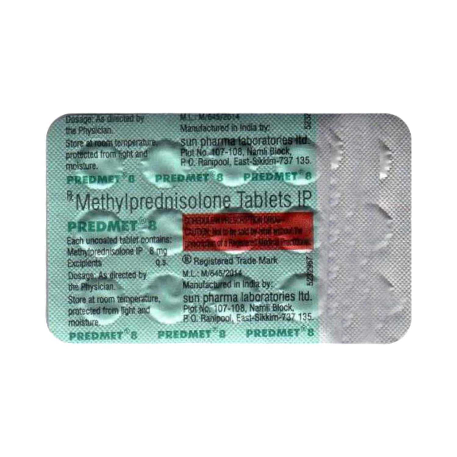 Predmet 8mg Tablets