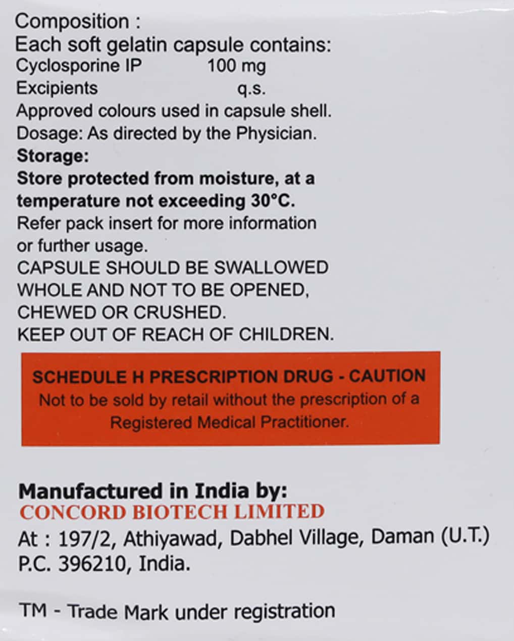 Conimune Me 100mg Tablets