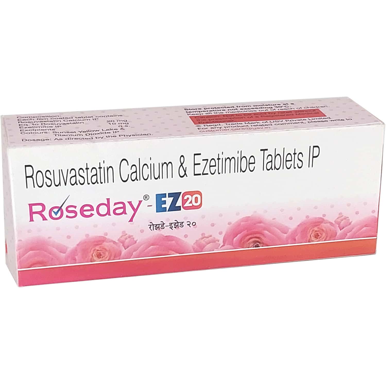 Rosuvas Ez 20mg Tablets