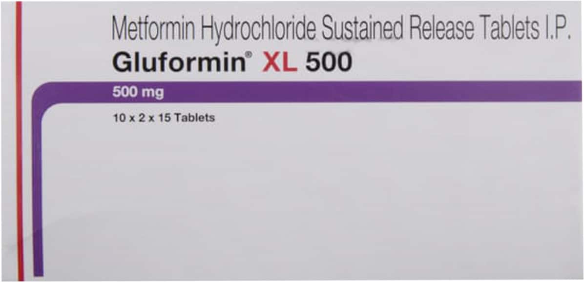 Gluformin Xl 1000mg Tablets