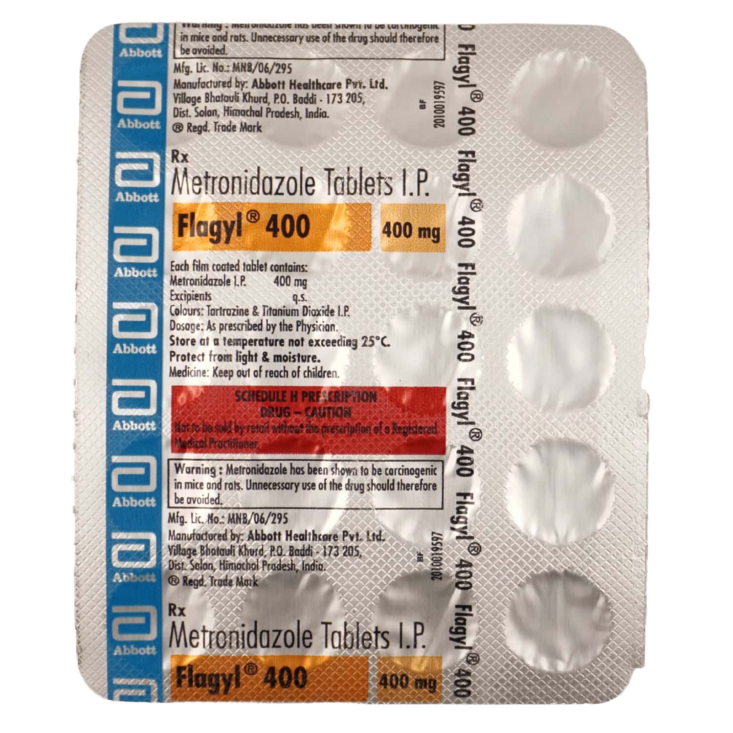 Flagyl 400mg Tablets