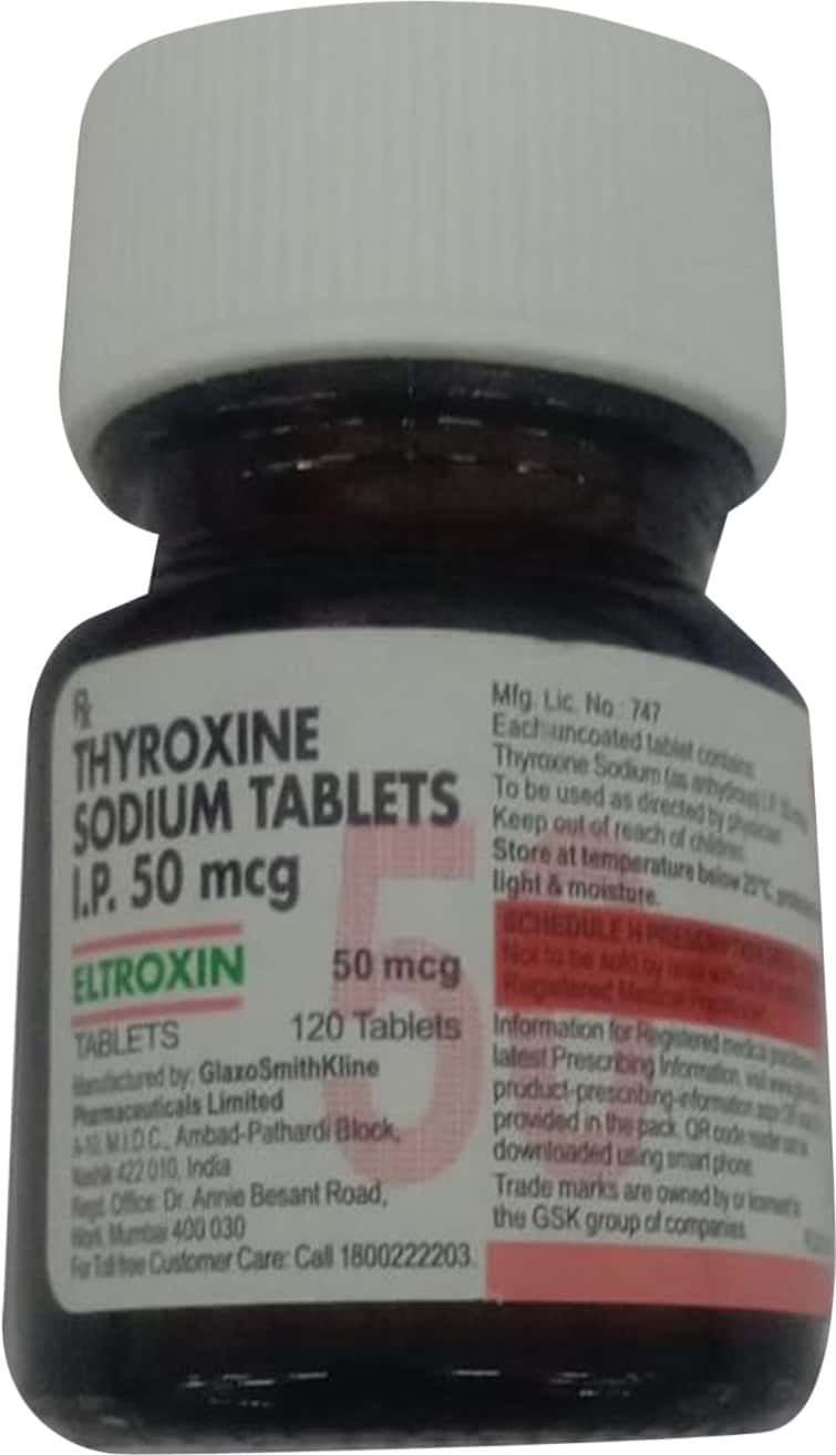 Eltroxin 50mcg Tablets