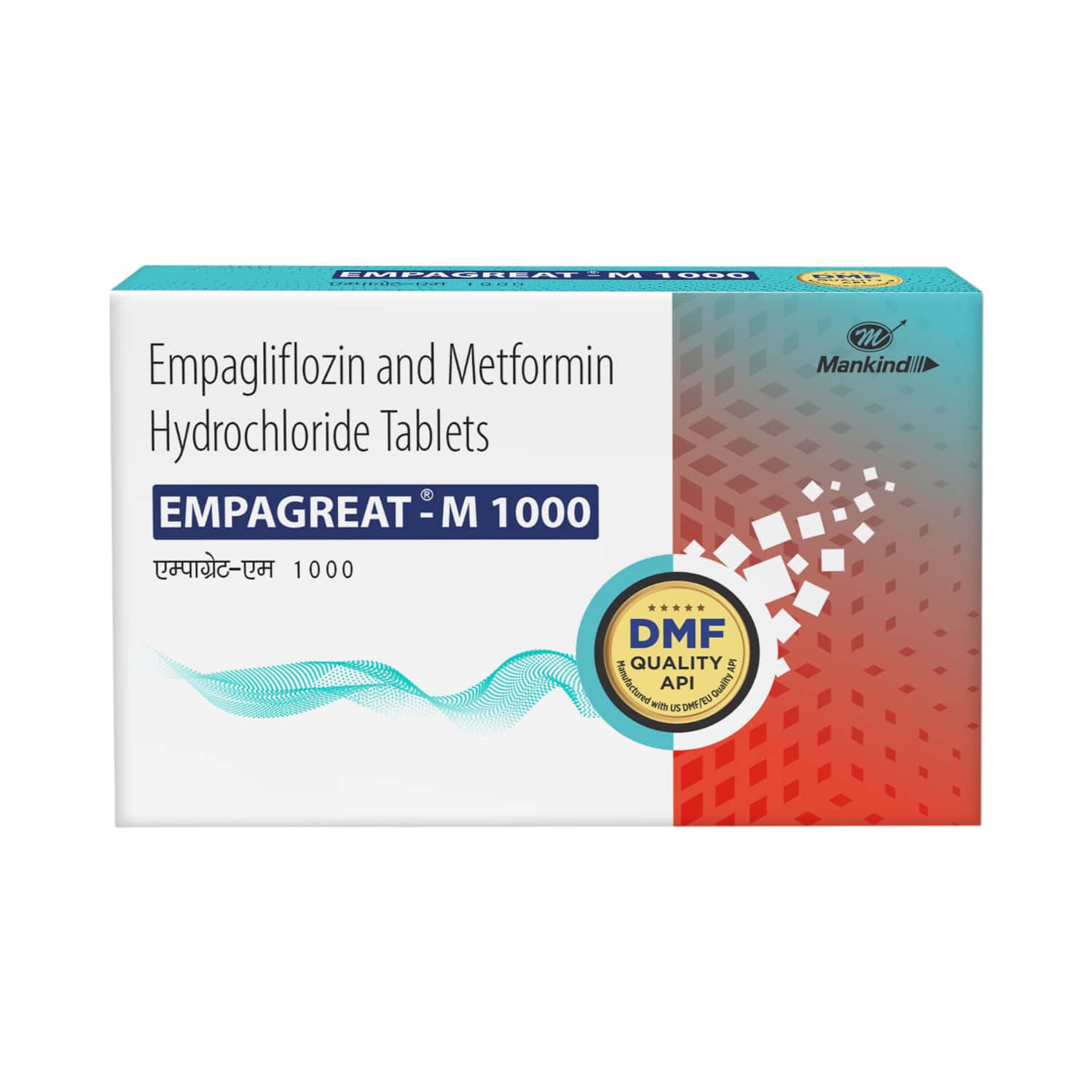 Empagreat -M 1000mg Tablets