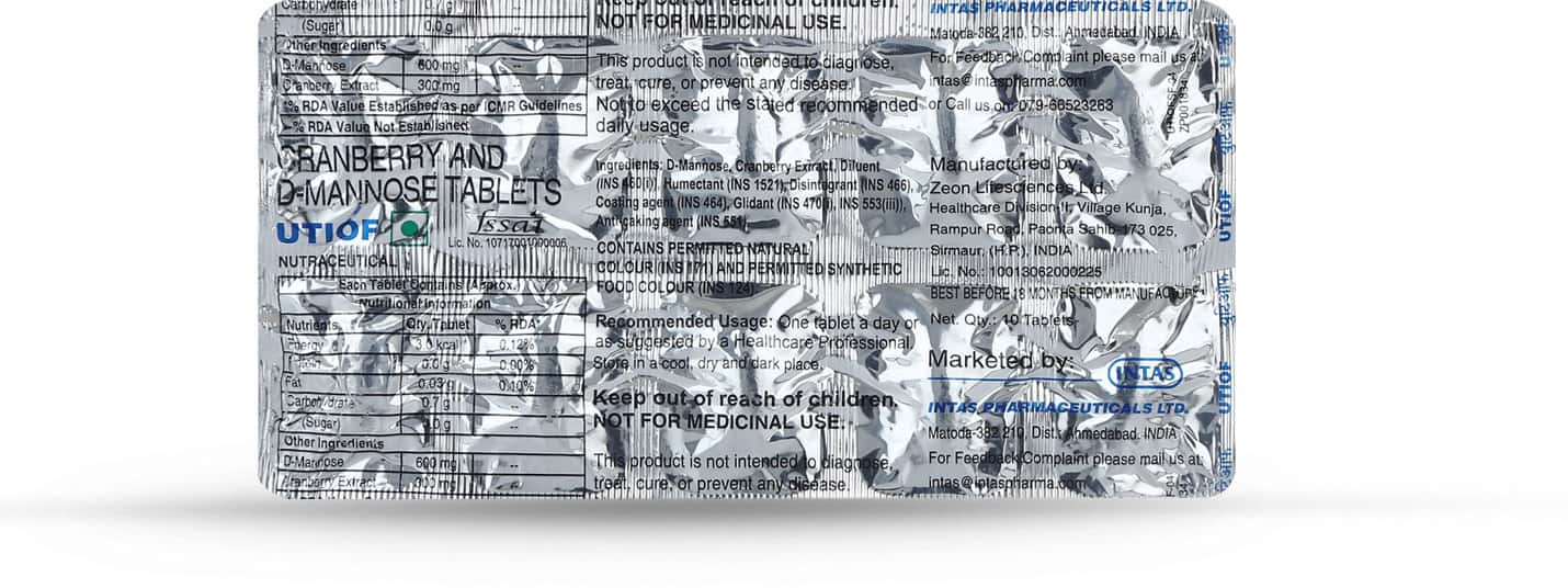Utiof 10mg Tablets