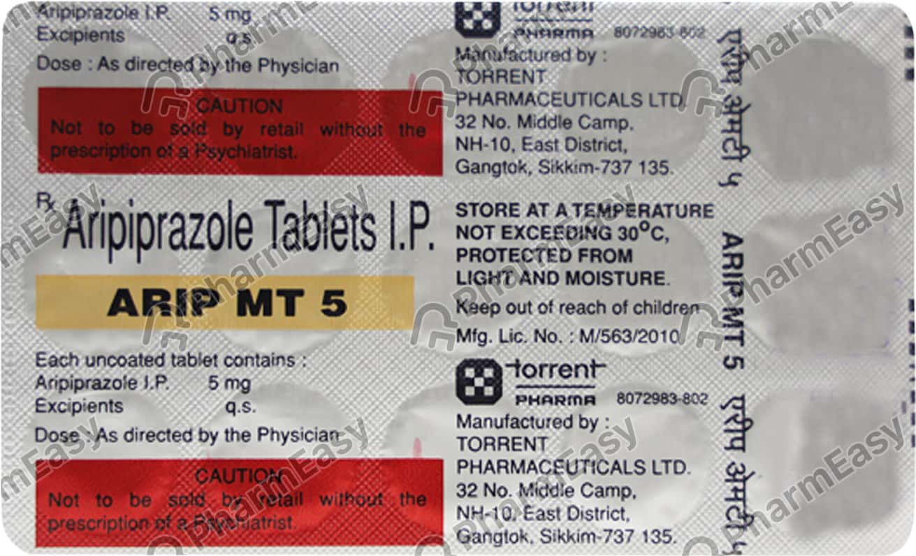 Arip-Mt 5mg Tablets