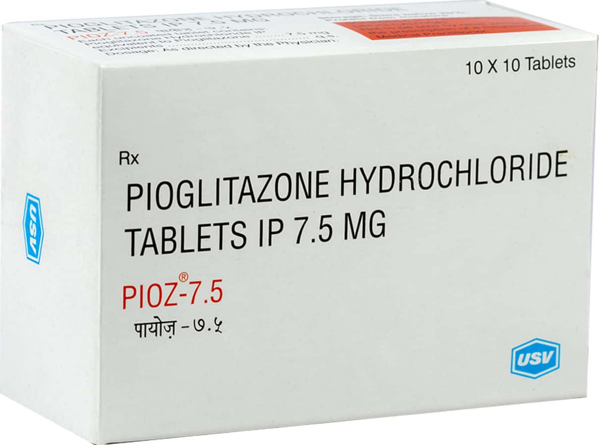 Pioglit 7.5mg Tablets