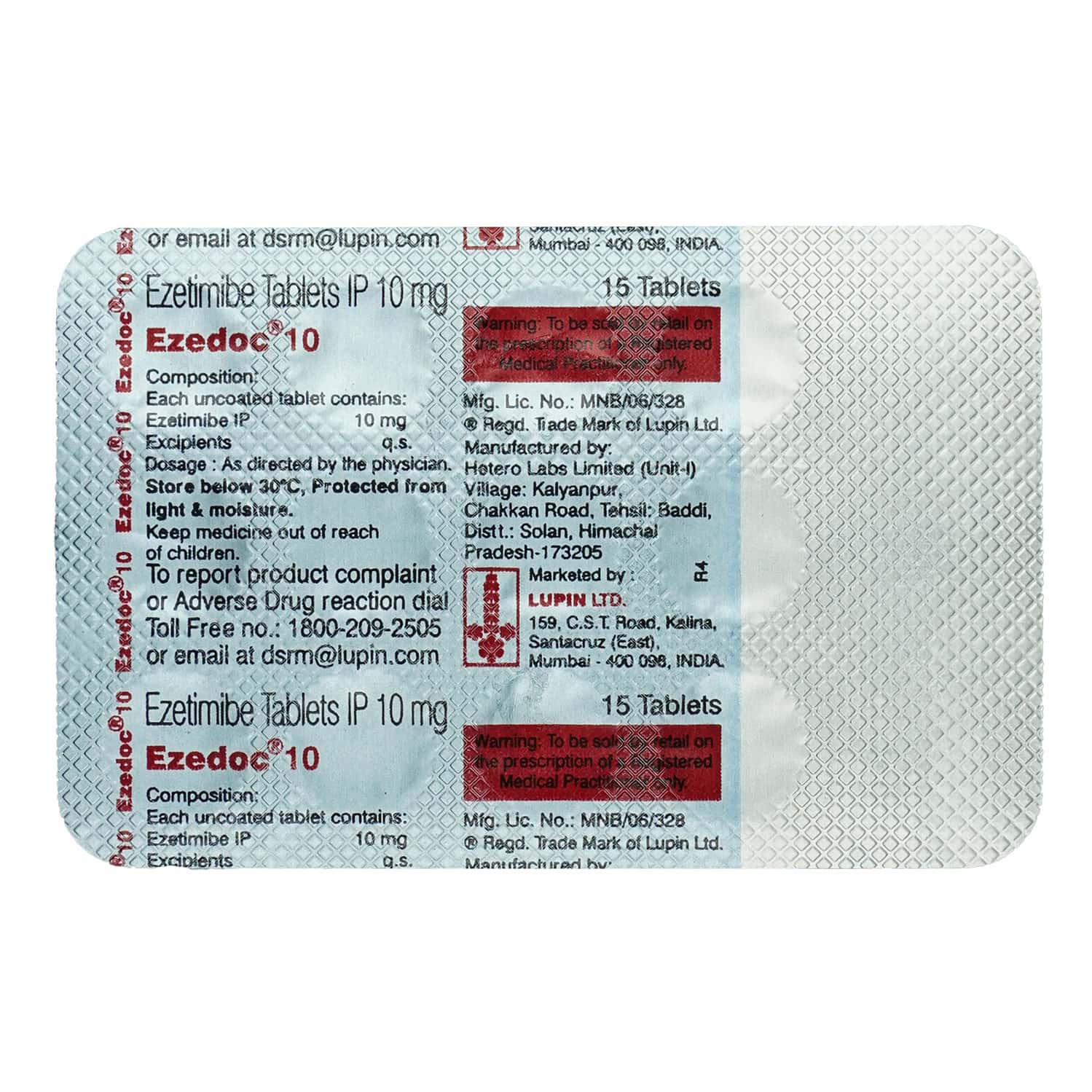 Ezedoc 10mg Tablets