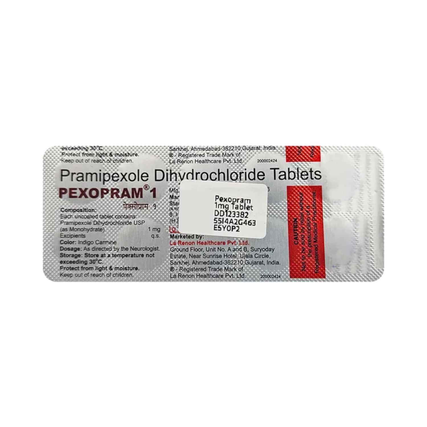Eszopigard 1mg Tablets
