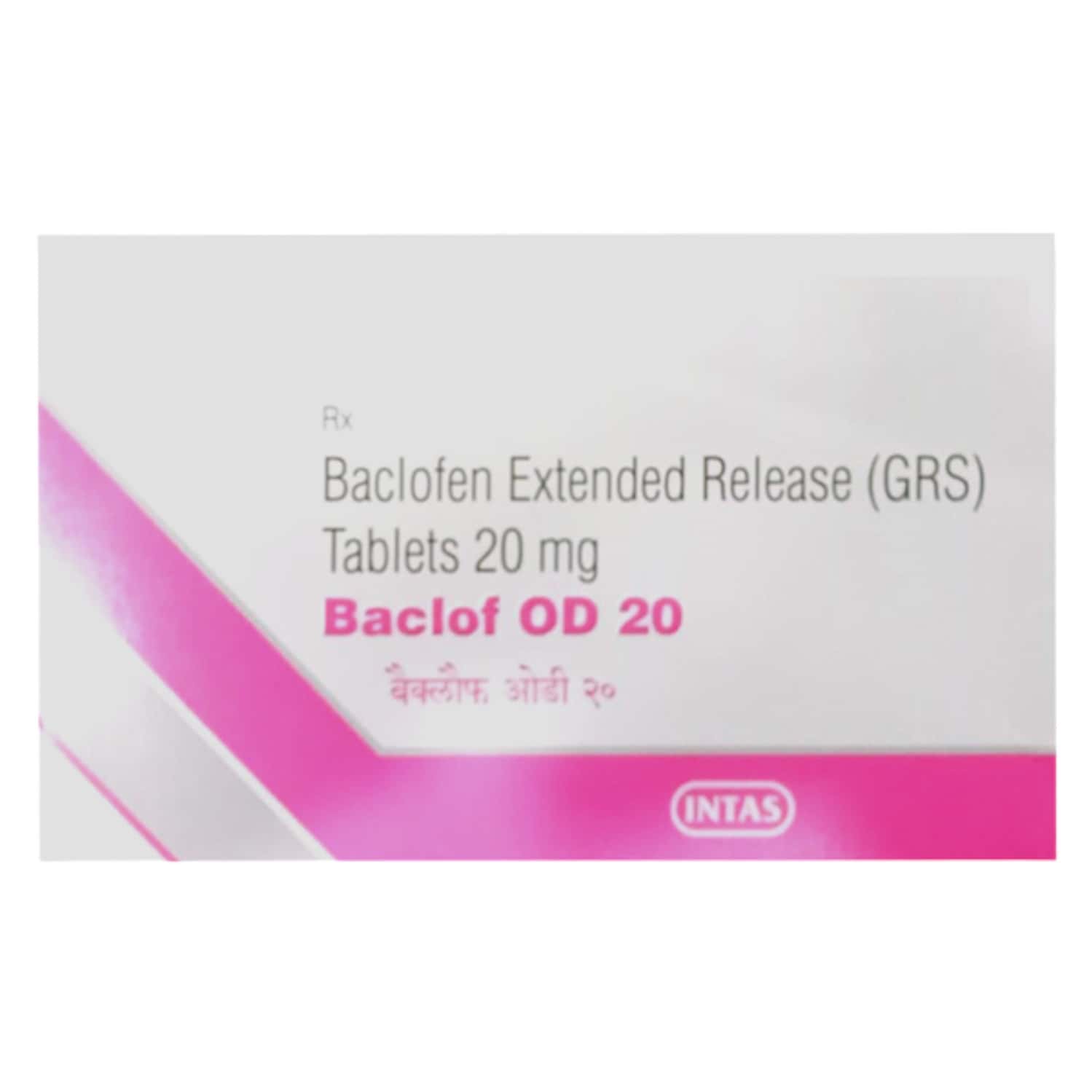 Baclof Od 20mg Tablets
