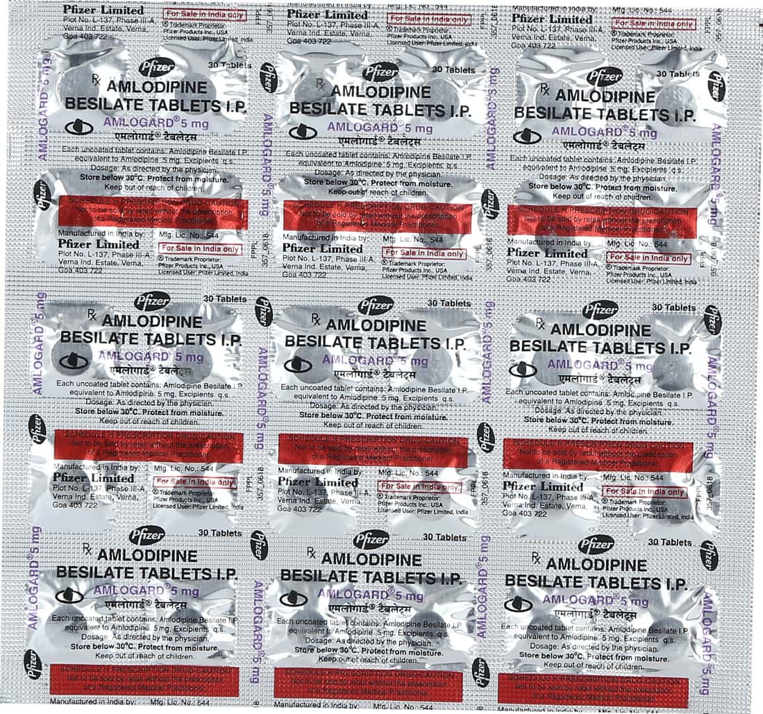 Amlogard 5mg Tablets