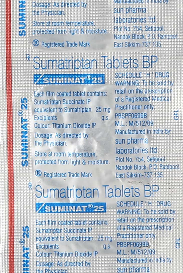 Sutinat 12.5mg Tablets